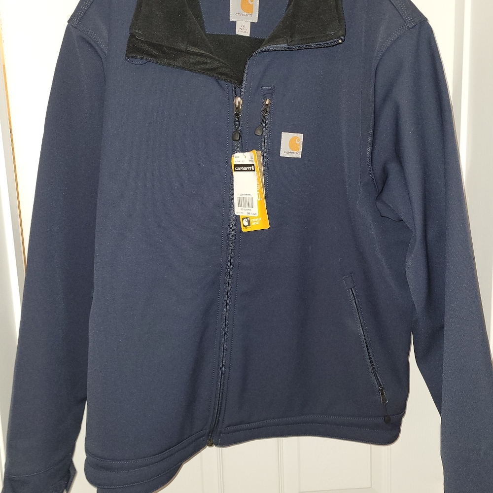 Carhartt Men's Crowley Jacket, Navy, 2X-Large